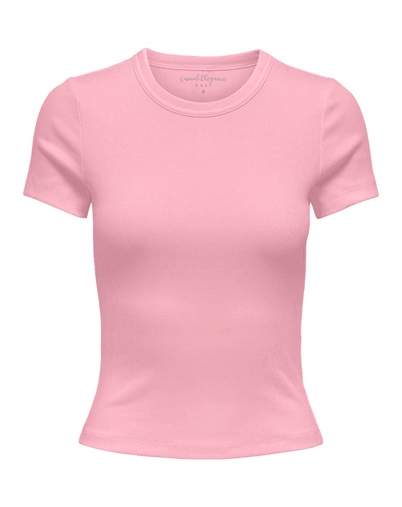 Only - Onlval Life T-Shirt - Romance Rose
